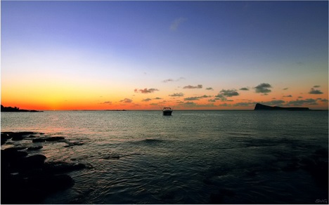 Beach in Mauritius